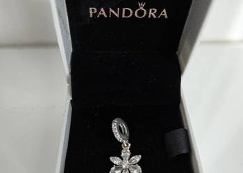 Charms zawieszka ze zbiorem roślin kwiatek srebro Pandora