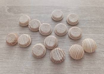 Zaślepka grzybkowa drewniana 20 mm