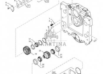 New Holland T6090 Koło zębate pośredni 302554A1