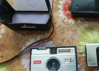 aparat fotograficzny kliszowy agfa oraz kodak