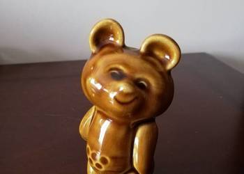 Figurka olimpijski miś1980r.
