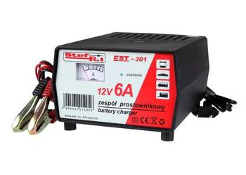 Prostownik 12V/6A Stef-Pol EST-301