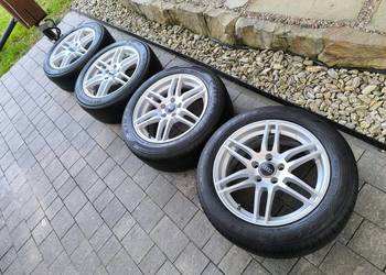 Alufelgi 17 5x112 opony letnie 215/55R17 Audi VW Seat Skoda Mercedes BMW