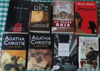 Po hiszpańsku : Anne Rice, Stoker, Anne Perry, Cruz Smith