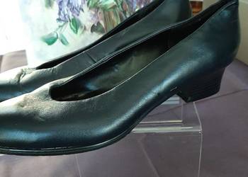 Skorzane damskie buty