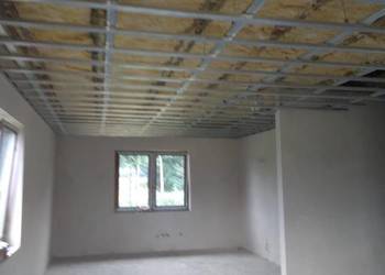 Ocieplanie i zabudowa poddaszy,sufity podwieszane, Gladzie