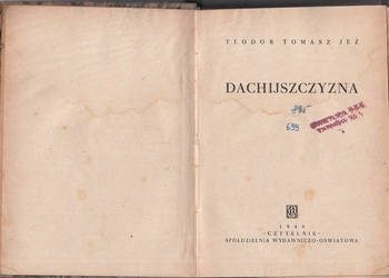 (02391) DACHIJSZCZYZNA – TEODOR TOMASZ JEŻ