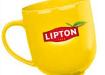 Ceramiczny, duży kubek Lipton. Nowy.