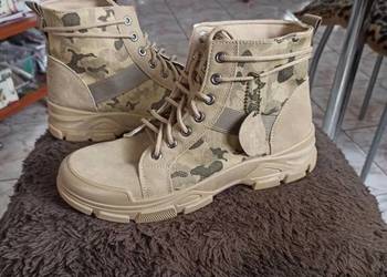 Buty militarne wojskowe moro pustynne Assault EvoX Army Desert Forces 43 42