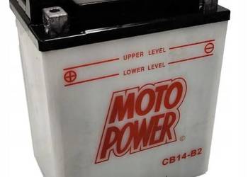 Akumulator motocyklowy MotoPower CB14-B2 YB14-B2 12V 14Ah 19