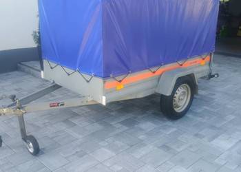 Tema 23.60 przyczepka przyczepa Nowa plandeka