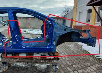 Subaru WRX STI 2015 ćwiartka prawa przód przednia długa słupek a b 