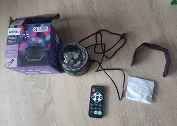 Lethe Projektor LED z Pilotem – 11 Trybów, Czujnik Dźwięku