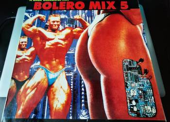 Bolero Mix 5 Vinyl 12" Bianco Y Negro Italo Disco