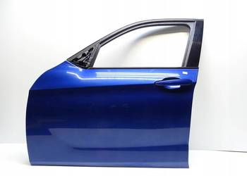 DRZWI LEWY PRZÓD LEWE PRZEDNIE LE MANS BLAU 381 BMW E84 X1 09-15r