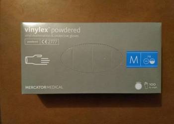 Sprzedam rękawice winylowe M, XL(4)