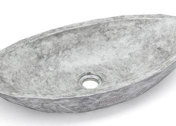 Umywalka 60 cm DIAMOND BASIC  FUZZY, szary