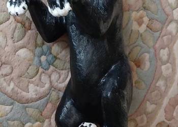 figura twarda plastyczna ciężka 60 duga kota stojacego na 4 lapach