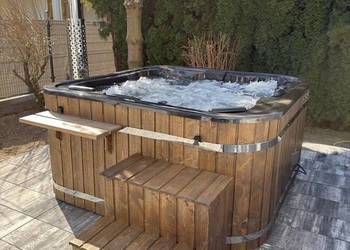 Balia Ogrodowa Jacuzzi Ogrodowe Na Drewno Pełne Wyposażenie Częstochowa