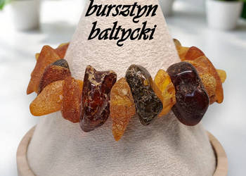 Bransoletka z bursztynu, BURSZTYN bałtycki koniak cytryna #343 Bransoletka z bursztynu, BURSZTYN bałtycki koniak cytryna #343