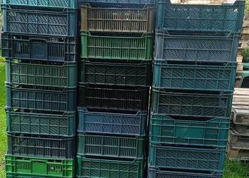 Skrzynki plastikowe używane paczki 5 10 15 kg