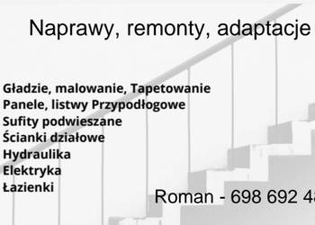 Złota rączka, naprawy, remonty, adaptacje