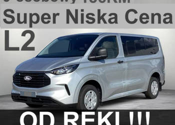 Ford Transit Custom Trend 136KM Kamera Full Led Ciemne Szyby Fotel AGR 192…
