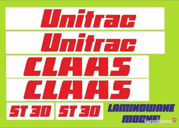 naklejki claas unitrac st 30