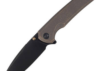 Nóż składany WE Knife Subjugator Bronze Titanium, Black Stonewashed (WE210…