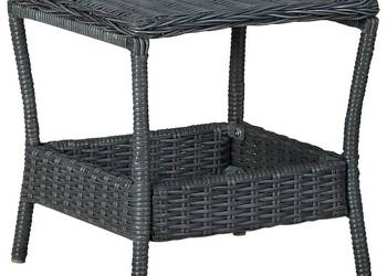 vidaXL Stolik ogrodowy, ciemnoszary, 45x45x46,5 cm(SKU:313306)