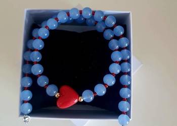 Piękny viralowy naszyjnik z serduszkiem w stylu Wasalaa,Hand made