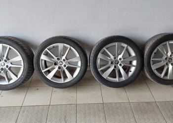 Koła skoda octavia 3 alufelgi 17" z oponami sportowymi dunlop 225 45 17