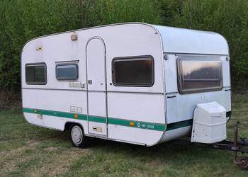Przyczepa kempingowa! Kemping! Kamper Łazienka Przedsionek Dowód transport