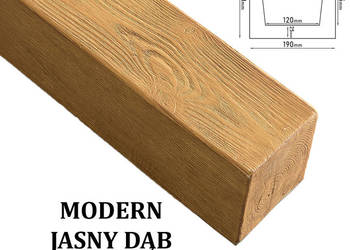 Belka Modern 19x17 cm JASNY DĄB