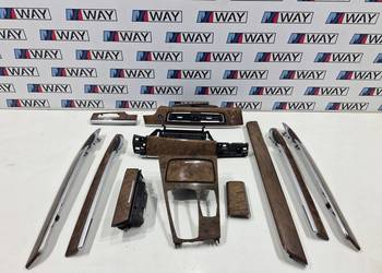 BMW 7 F01 LISTWY OZDOBNE WEWNĘTRZNE DEKORY OSŁONA DREWNO EU KOMPLET