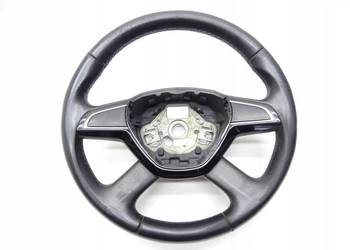 KIEROWNICA SKÓRA SKODA OCTAVIA III 5E0419091AA