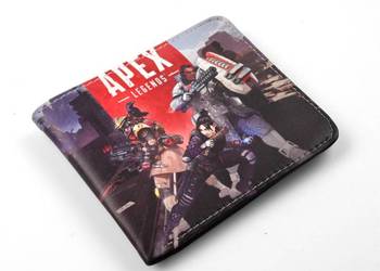 Bloodhound Gibraltar Wraith | 13 cm | Eko-Skóra | Portfel | Apex Legends