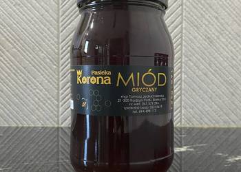 Miód Gryczany z własnej pasieki 1,2 kg