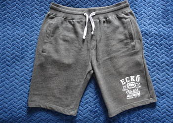 Męskie krótkie spodenki ECKO, zielone, rozmiar S