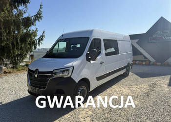 Renault Master max L3H2 7-osobowy lift brygadówka doka pełna opcja