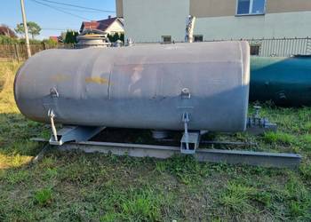 Zbiornik stalowy metalowy 4500l, 4000l Kraków cysterna, , beczka
