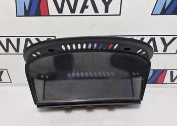 BMW E60 E63 E90 WYŚWIETLACZ NAWIGACJI MONITOR POKŁADOWY CID 6989396 9114354