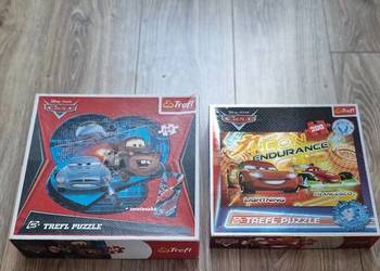 zygzak McQueen cars auta puzzle 2szt zestaw