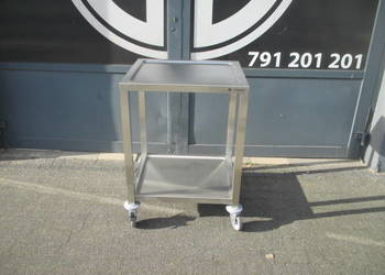 Wózek Kelnerski Ze Stali Nierdzewnej Spawany 2 Półki 63/54/85