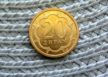 Tadżykistan 20 Diram 2006r - Ładna
