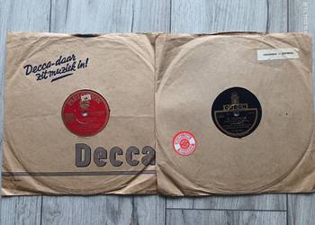 Dwie płyty szelakowe 25cm Dwie płyty szelakowe 25cm