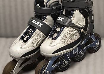 Rolki Alex AX90 rozmiar 40,0 wkładki 23,0 cm Kółka 90 mm ABEC 7