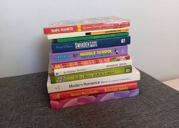 11 książek zestaw mix