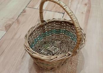 koszyczek kosz wiklinowy 18x15x9 (19) cm brązowy