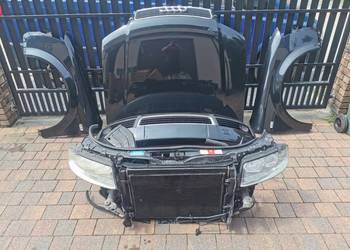 Kompletny Przód Błotniki Lampy Maska Pas Zderzak Audi A4 B6 Czarny LZ9W